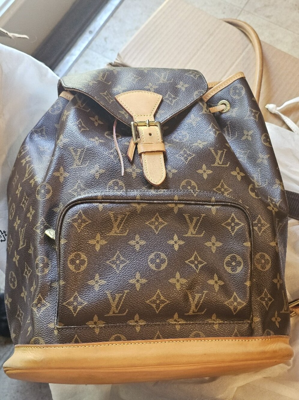 LV Backpack Vintage